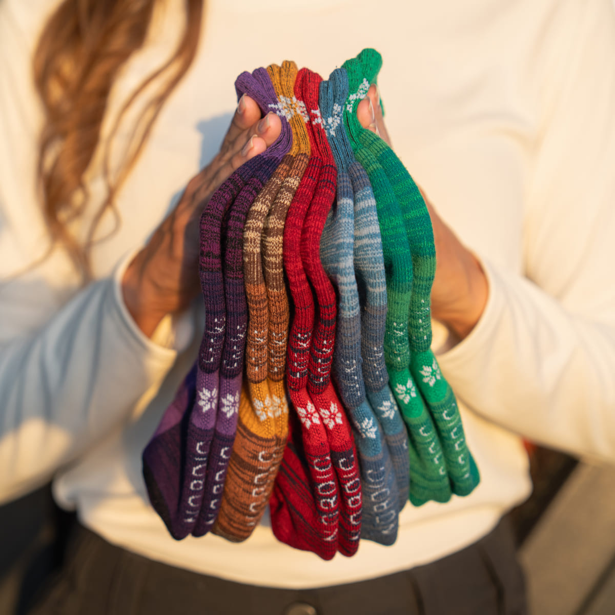 Hiking - Multicolor lage sokken (5 paar)