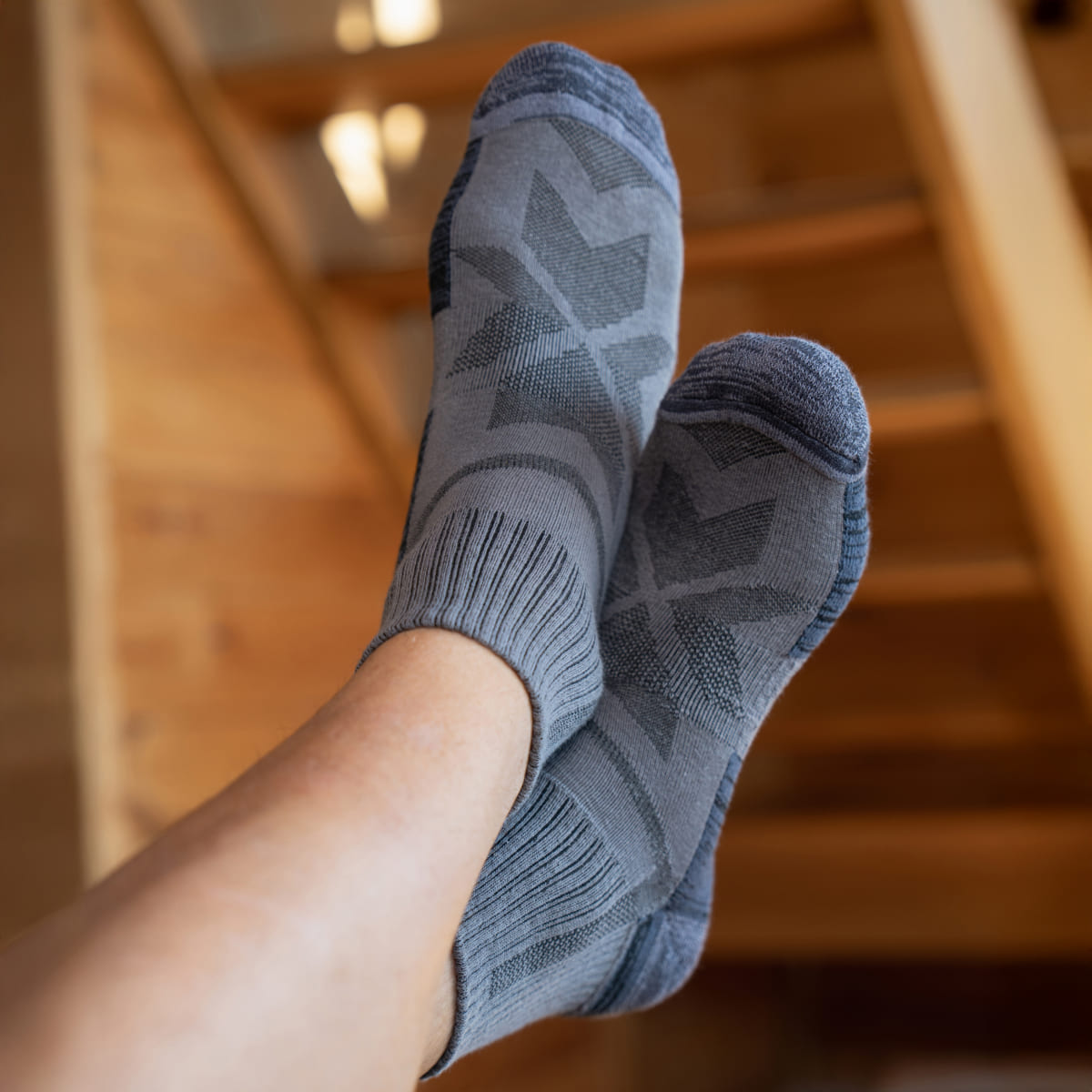 Hiking - Grijs lage sokken (1 paar)