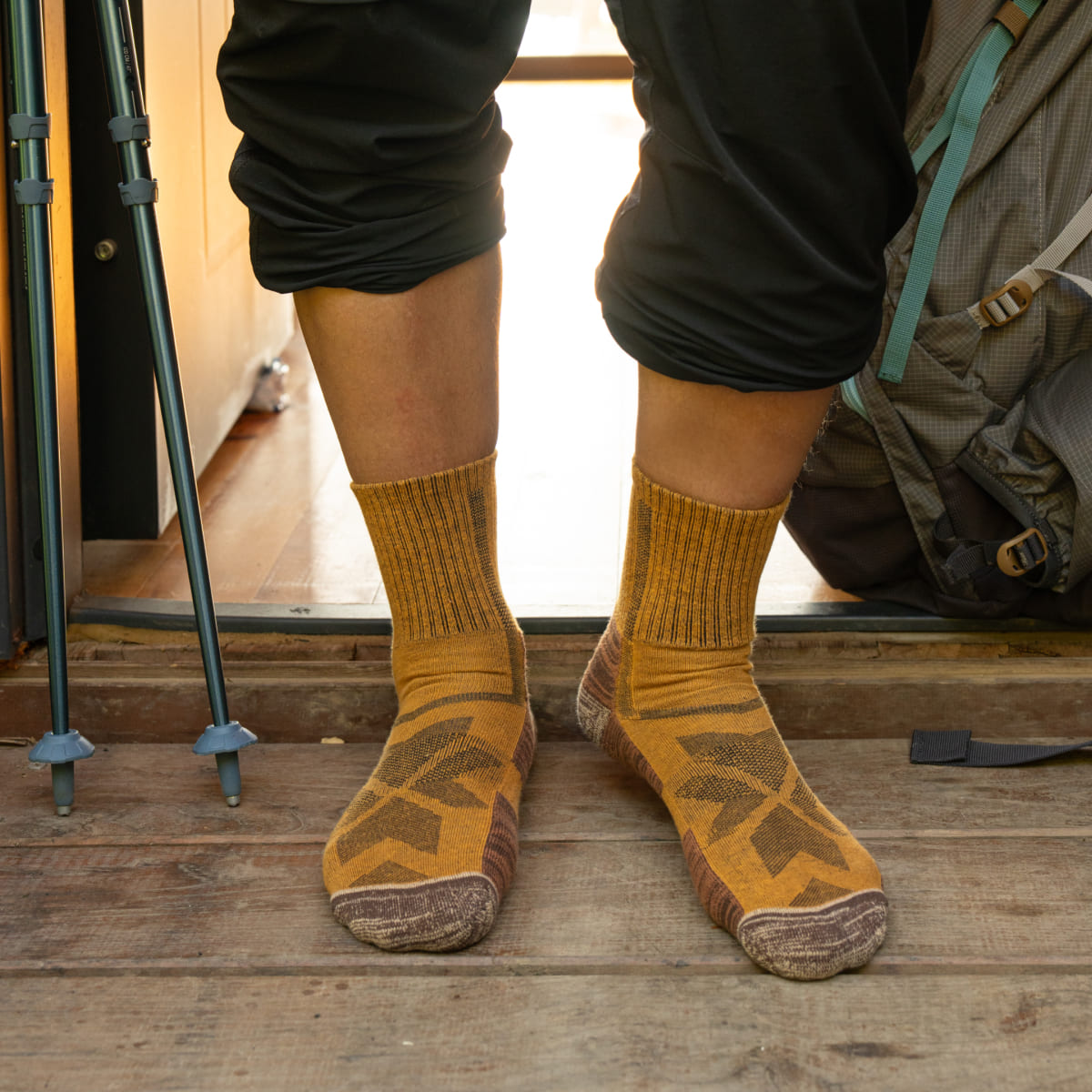 Hiking - Geel (1 paar)