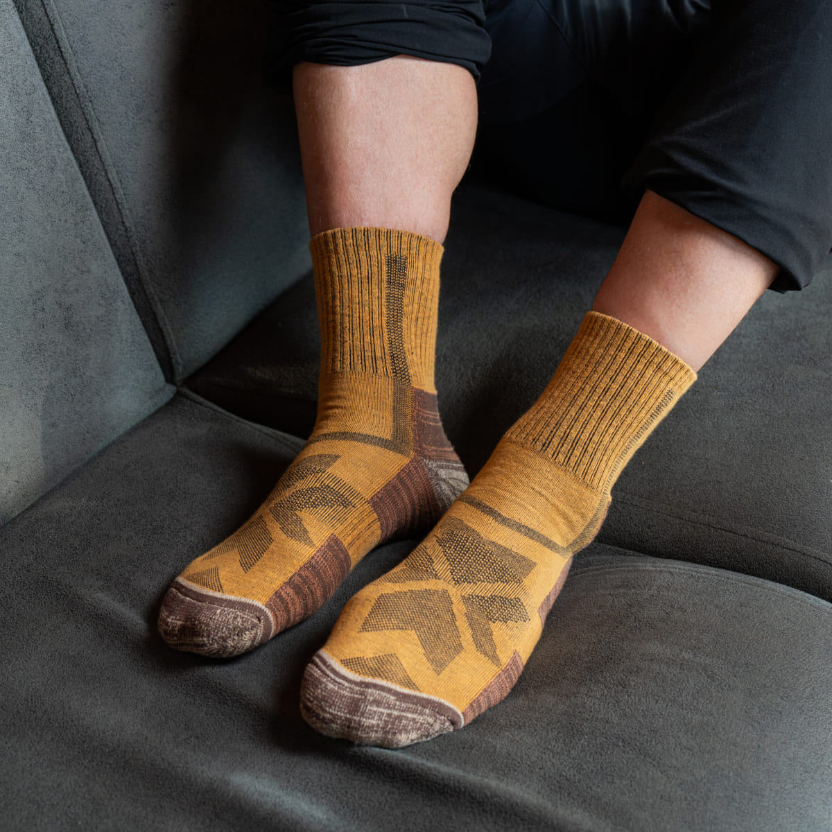 Hiking - Geel (1 paar)